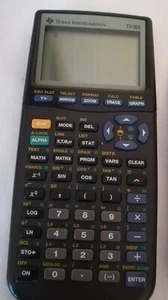 Texas Instruments TI-83 Plus Graphing Calculator with cover - tested! - Picture 1 of 3