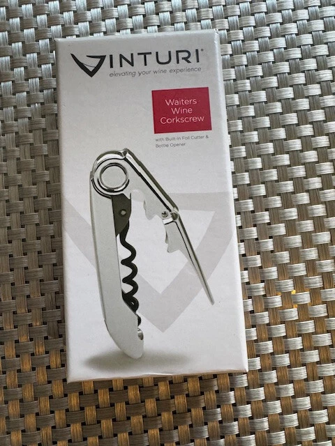 Vinturi все-в-одном официанта вина штопор открывалка фольга триммер новый в коробке - Изображение 1 из 1