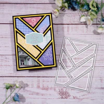 Frame Metal Cutting Dies Scrapbooking Paper Crafts Embossing Stencil Die Cut Diy