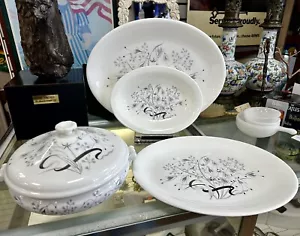 Wedgwood Wild Oats 5 Pieces Vegetable Bowl Platters Tureen Bone China Porcelain - Picture 1 of 8