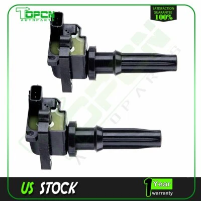 2 bobinas de encendido para Hyundai Sonata 1999-2005 2001-2005 Kia Optima L4 2,4 L Foto 1 de 4