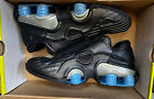 Extremely Rare Original Nike Shox Xt  Black Blue Og Color Deadstock Size 11.5