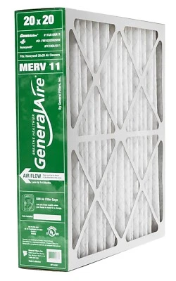 Filtro de repuesto GeneralAire 11-GA100A11 - 20" x 20" x 4" MERV 11 Foto 1 de 2