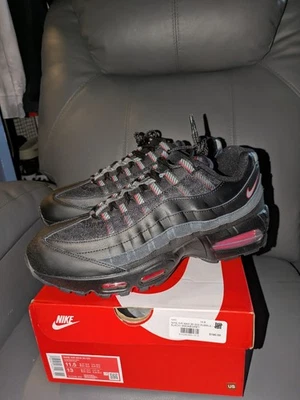 Size 11.5 - Nike Air Max 95 Big Bubble - Black University Red Brand New OG All - Image 1 of 4