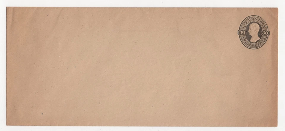 US 1874 SCOTT #U209 ENTIRE THIRTY CENTS ON MANILA MINT XF - Image 1 of 2