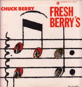 Chuck Berry Fresh Berry's LP vinyl USA Chess 1965 deep groove blue with silver - Picture 1 of 3
