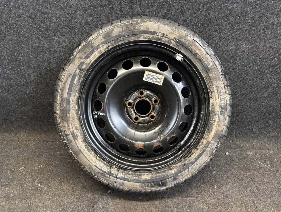 Notrad 205 55 6,5x16 ET42 1J0601027R/T Reserverad Ersatzrad VW Golf 4 AUDI A3 - Bild 1 von 4