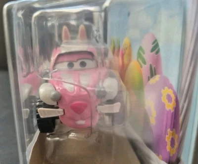 2021 Disney Pixar Cars Bunny 1963 Volkswagen Fusca Buggy Die Cast Racing Car Toy - Image 1 of 4