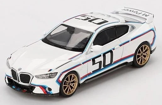 MINI GT - BMW M4 G82 3.0 CSL bianco 2023 LHD - 1/64 - MGT00863-L