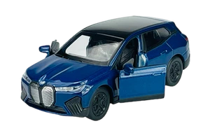 WELLY BMW iX I20 AZUL 1:34 1/34-1/39 MODELO METAL FUNDIDO A PRESIÓN NUEVO EN CAJA 43832 - Imagen 1 de 6