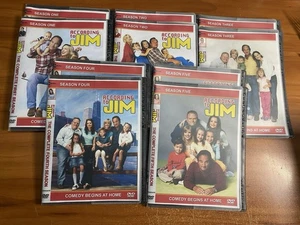According to Jim - Seasons 1 2 3 4 5 DVD Lot Collection - Discs Only - Picture 1 of 6