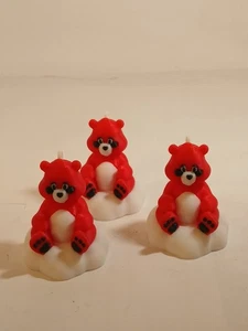3d printed Bears Sitting On A Cloud Christmas  Ornaments  2 Inchess Pla... - Picture 1 of 3