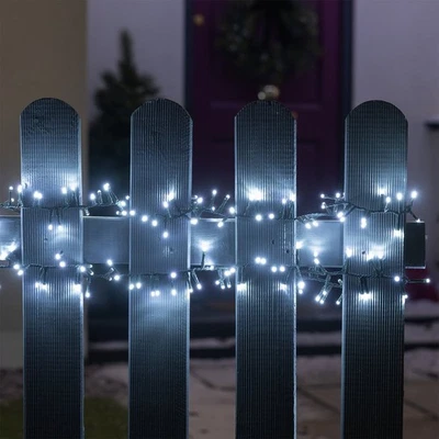 HOME Habitat 480 White Multifunction LED Christmas Tree Lights