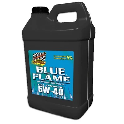 2.5 Gallon Champion Racing Full Synthetic 5W-30 Blue Flame Diesel Oil CJ4 -10 Qt Foto 1 de 3