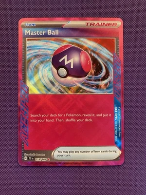 Pokemon TCG 2024 Master Ball 153/162 Sv05: Temporal Forces Holo NM - Image 1 of 2