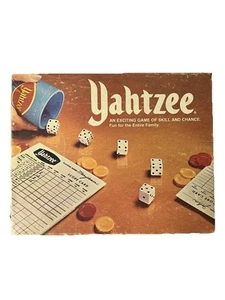 Yahtzee Game Vintage 1978 Milton E.S. Lowe Original Version #E0950 *NO DICE* - Picture 1 of 8