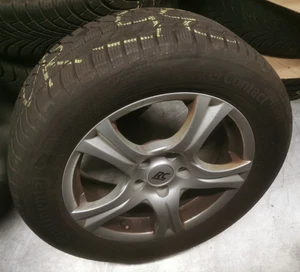 4 Kompletträder 225/55 R16 95 H auf 16-Zoll-Alufelgen für Audi A4 - Bild 1 von 11