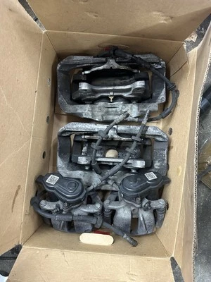11-18 Audi A8 A8L Quattro Front And Rear  Right & Left Brake Caliper Set Oem - Image 1 of 4