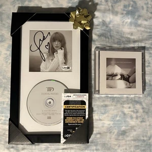 Taylor Swift Tortured Poets Department Signed CD Framed JSA COA w/ Heart ❤️ - Picture 1 of 1