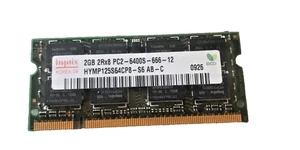 Hynix PC2-6400 2GB SO-DIMM 800 MHz PC2-6400 DDR2 Memory (HYMP125S64CP8-S6) - Afbeelding 1 van 1