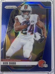 Panini Prizm 2024 Nick Chubb Retail True Blue Prizm Rumor / 7 SSP Browns Texans - Photo 1 sur 2