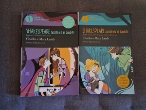 Shakespeare raccontato ai Bambini 2 Volumi Charles e Mary Lamb Illustrati Mondad - Foto 1 di 2
