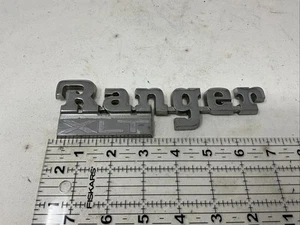 85-88 Ford Ranger XLT Chrome Fender Emblem Nameplate Badge OEM 102 - Picture 1 of 4