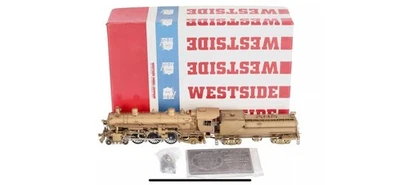 HO Scale Brass Westside Models Southern Pacific Class 4-6-2 P-4 Unpainted - Image 1 of 4
