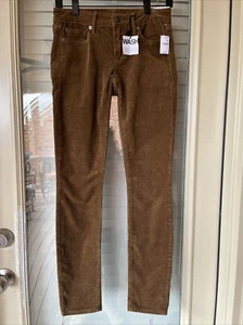 Gap 1969 Women's Size 24 W27 L30 Browm Corduroy Always Skinny Pants NWT - Picture 1 of 6