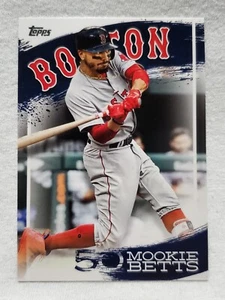 2019 Topps - Wal-Mart Mookie Betts Player Highlights Mookie Betts #MB-20 Red Sox - Picture 1 of 2