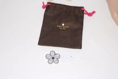 Anillo Kate Spade Azul Multi en Flor Joyería Talla 8 ~ Nuevo con Etiquetas   Foto 1 de 4