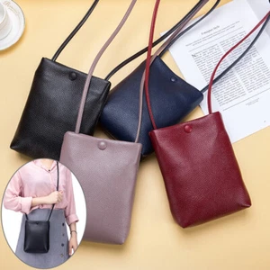 Women Clutch Leather Crossbody Bag Wallet Phone Purse Card Holder Handbag - Picture 1 of 26