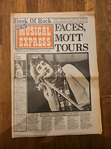 NME New Musical Express October 6th 1973 Rod Stewart Cover - Imagen 1 de 6