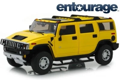 AMC HUMMER H2 SUV - Entourage - 2003 - yellow - HIGHWAY 61 1:18 - Immagine 1 di 4