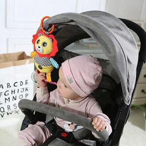 (Lion)Baby Stroller Toys Colorful Soft Plush Hanging Rattle Toys For Holiday
