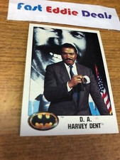 TOPPS 1989 BATMAN THE MOVIE BUBBLE GUM TRADING CARD 10 DC COMICS HARVEY DENT