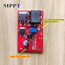 CN3722 MPPT Solar 18V Controller 3A 2s/3s/4s LiFePO4 or Lithium Battery Charger