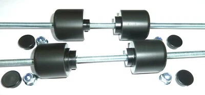 SUZUKI GSXR750 2002-2005 AXLE CRASH MUSHROOMS BUNGS BOBBINS KIT FRONT & REAR  - Image 1 of 4