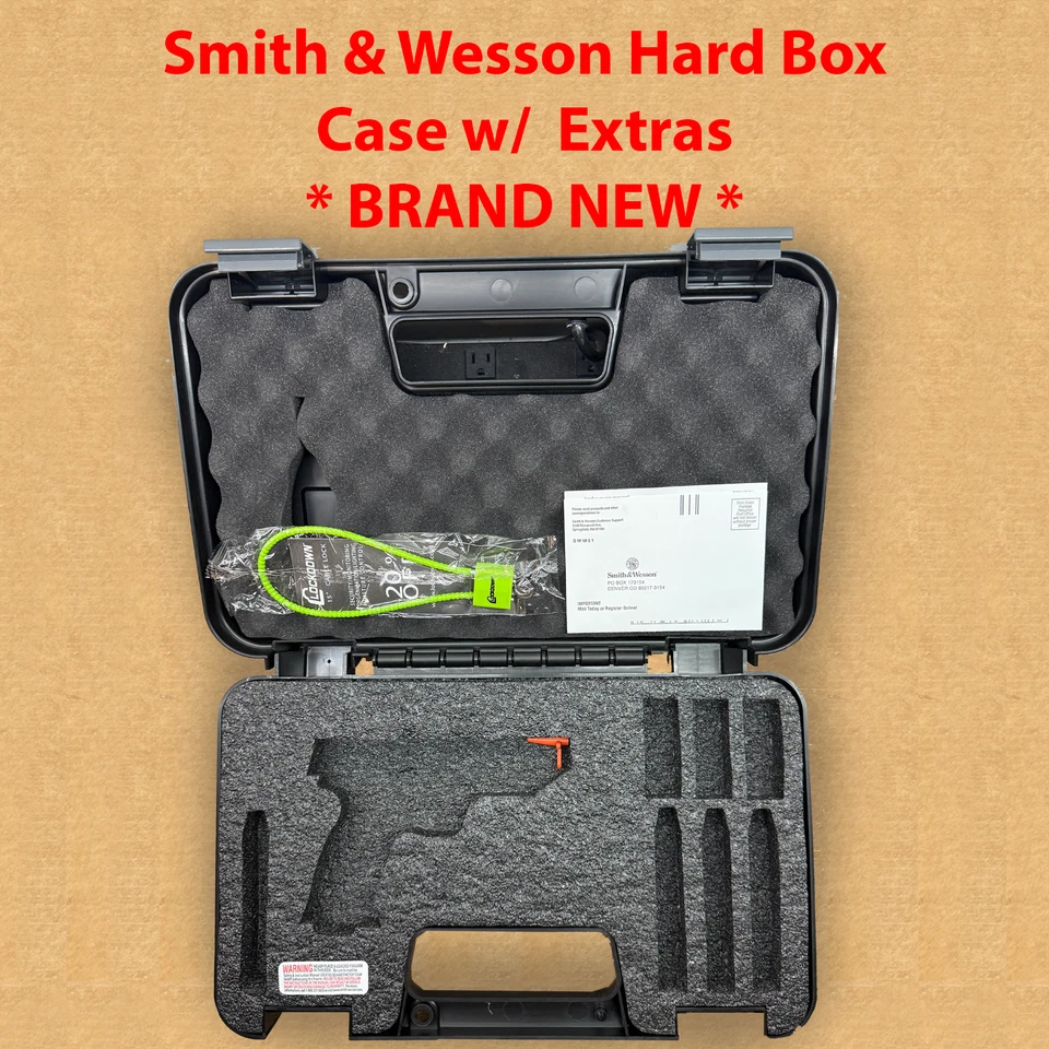 Smith & Wesson Performance Center Hard Padded Pistol Case Black OEM - Image 1 of 2
