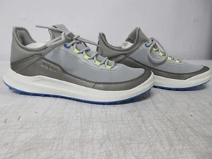 Ecco Men's Golf Concrete Grey Spikeless Shoes EU 41 Size 8 US NEW IN BOX - Picture 1 of 9
