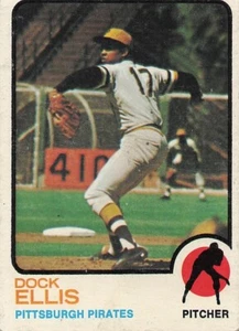 1973 Topps - Dock Ellis #575 VG (Crease) - Bild 1 von 2