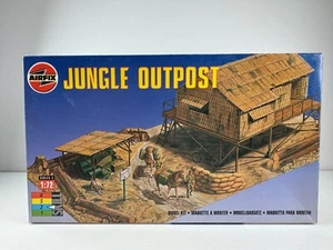 Airfix Jungle Outpost Military Army 1/72 Scale Plastic Model Kit New - Picture 1 of 7