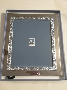 Lunt Silver Picture Frame + Box - Picture 1 of 14