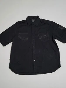 (#A1) Eight 732 Men Button Down Short Sleeve Size Men's 2XL - Picture 1 of 6