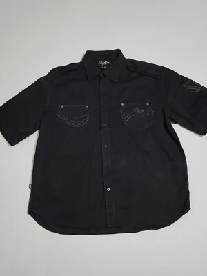 (#A1) Eight 732 Men Button Down Short Sleeve Size Men's 2XL  - Image 1 of 4