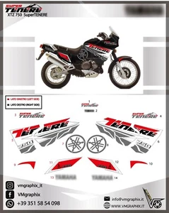 Adesivi XTZ 750 SUPERTENERE Xt 750 Z super tenere grafiche/stickers/decal - Imagen 1 de 1