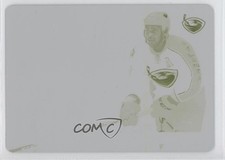 2010-11 Panini Luxury Suite Printing Plate Yellow 1/1 Dustin Byfuglien #3 0c3