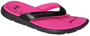 Under Armour Ignite Pro Marbella Sandal - Pink / Black - New - Picture 1 of 1