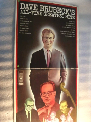 D8-DAVE BRUBECK-DAVE BRUBECK’S ALL-TIME GREATEST HITS-UK 2xLP-1974-NM-TAKE FIVE- - Image 1 of 4
