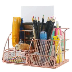 Mesh Desk Organizer, Office Desk Organizers and Accessories, Desktop Office - Picture 1 of 6